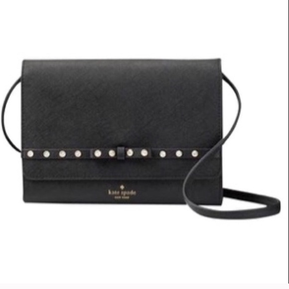 kate spade Handbags - Kate Spade Laurel Summer Jeweled Crossbody Bag